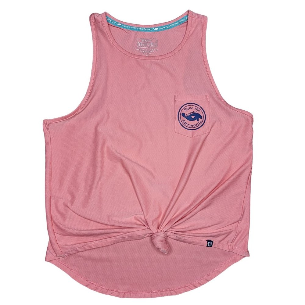 Chubby Mermaids Save the chubby mermaids manatee shirt pink size medium